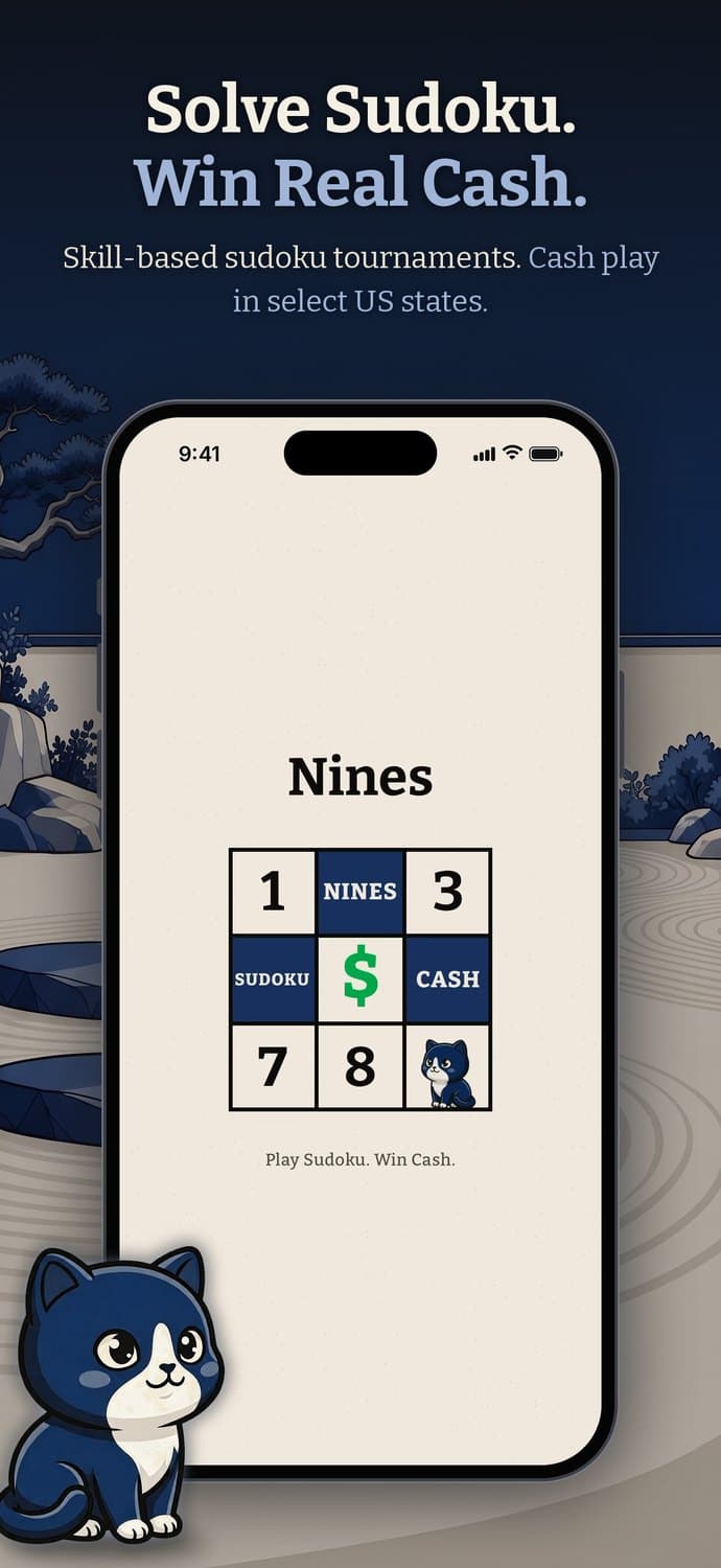 Solve sudoku, win real cash